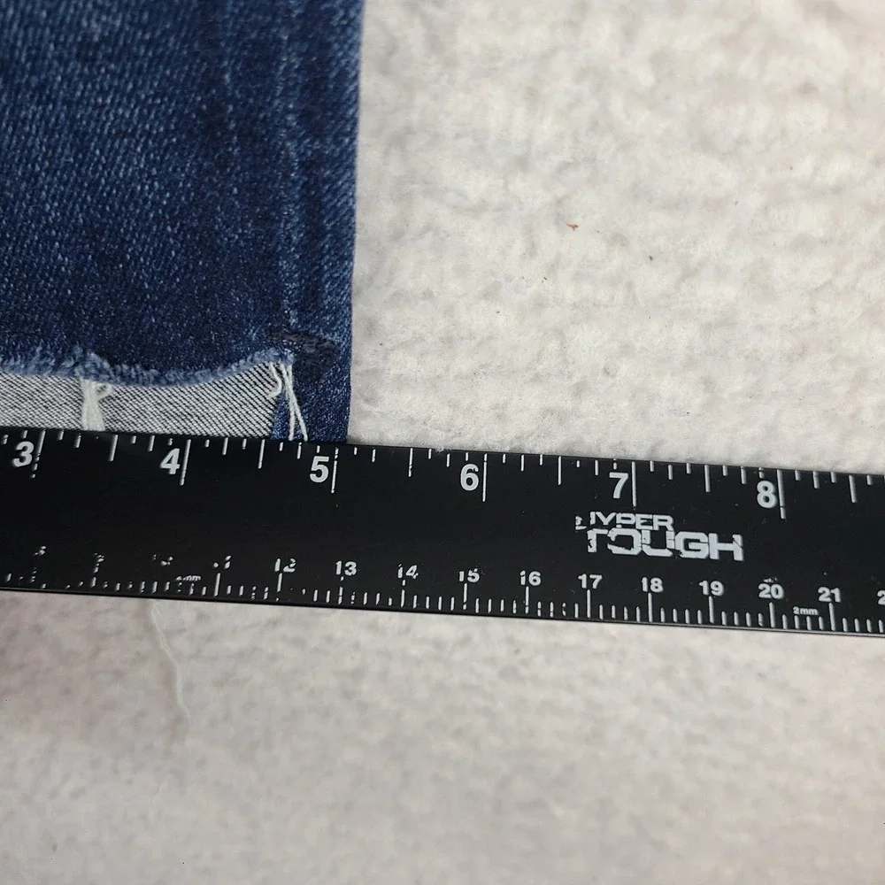 FRAME Jeans Womens 28 Blue Le High Skinny Distress Dark Wash Denim LHSKRS712